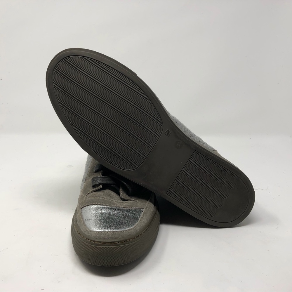 Brunello Cucinelli Hightop Suede Sneakers - Picture 7 of 8